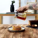 Verseur à miel en verre transparent (300 ml)