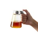 Verseur à miel en verre transparent (300 ml)