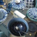Set de 6 bols 80cl en céramique au grés du temps bleu - GALET