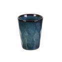 Set de 6 tasses à expresso 8cl en céramique au grés du temps bleu - GALET