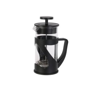 Cafetière à Piston 35cl en verre et Plastique noir pour 3 Tasses