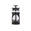 Cafetière à Piston 35cl en verre et Plastique noir pour 3 Tasses