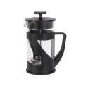 Cafetière à Piston 60cl en verre et Plastique noir pour 5 Tasses