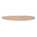 Ensemble de 4 sets de table rond tressés en jonc de mer naturel (Ø38cm)