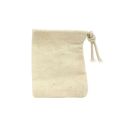 Set de 10 sachets de thé réutilisables en coton beige