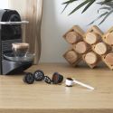 Set de 3 capsules réutilisables pour nespresso en plastique et acier inoxydable