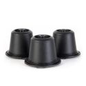 Set de 3 capsules réutilisables pour nespresso en plastique et acier inoxydable