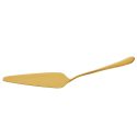 Pelle à tarte en acier inoxydable doré (L22,5cm)