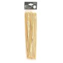Set de 100 piques à brochette en bambou naturel