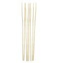 Set de 100 piques à brochette en bambou naturel