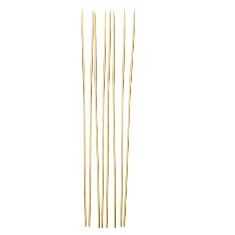 Set de 100 piques à brochette en bambou naturel
