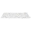 Ensemble de 6 sets de table en plastique effet terrazzo(40x30cm)