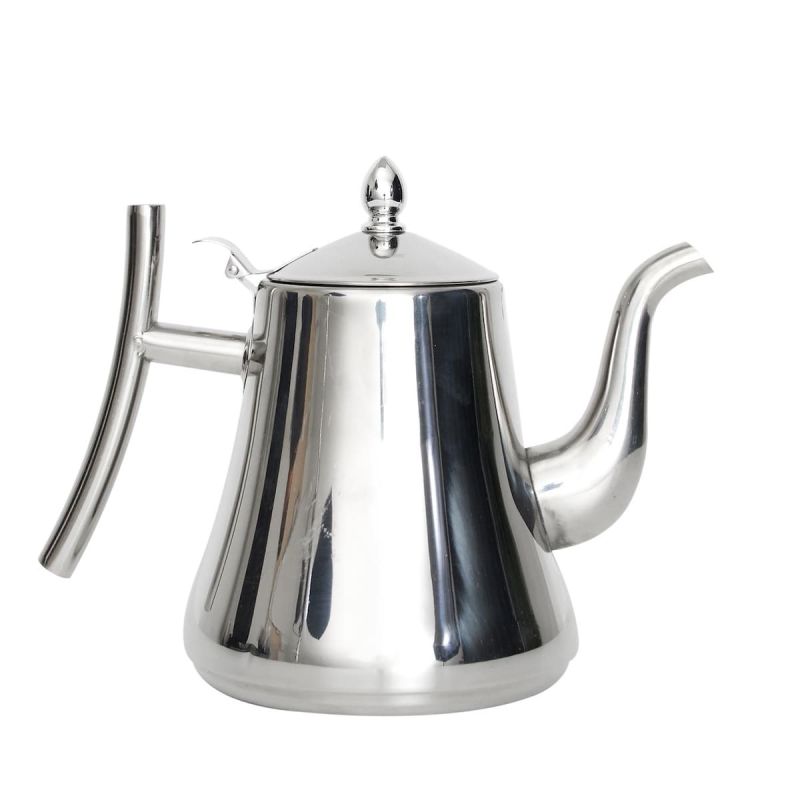 Théière de service 1,25L avec filtre en acier inoxydable Théière de service 1,25L avec filtre en acier inoxydable
