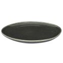 Set de 6 assiettes plates en céramique au grés du temps vert (Ø27cm) - MAKA