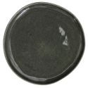 Set de 6 assiettes plates en céramique au grés du temps vert (Ø27cm) - MAKA