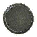 Set de 6 assiettes à dessert en céramique au grés du temps vert (Ø21cm) - MAKA