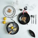 Set de 12 piques à bigorneaux inox avec support circulaire