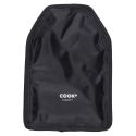 Rafraîchisseur de bouteille en polyester noir (H23 cm)