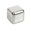 Coffret whisky 10 accessoires (2 verres, pince de service, 6 glaçons inox) style gentleman