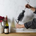 Goupillon noir pour carafe à vin en polypropylène (H41 cm)
