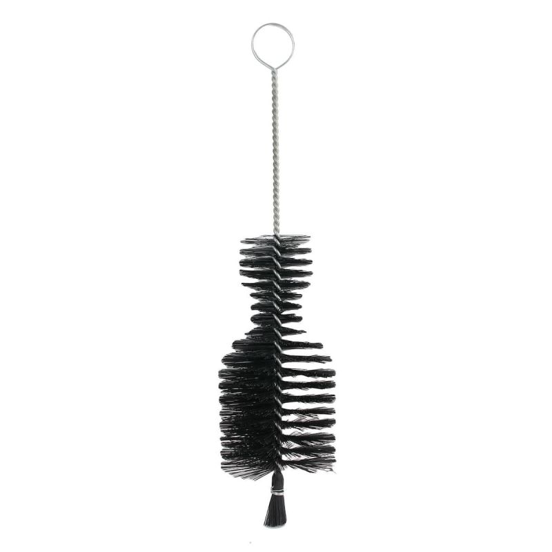 Goupillon noir pour carafe à vin en polypropylène (H41 cm)