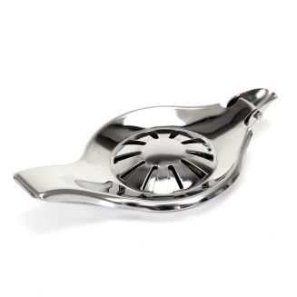 Presse à citron en acier inoxydable avec bec verseur 12cm