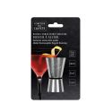 Doseur alcool double en inox(15 ml et 30 ml) hauteur 8 cm