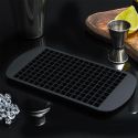 Set de 2 moules souples noir en silicone pour glace pilée