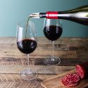 Aérateur-verseur de vin en plastique noir