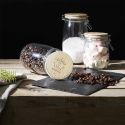 Bocal de conservation 1,5L en verre couvercle bois