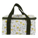 Lunch bag isotherme 2,6L avec boîte repas plastique & pain de glace jaune