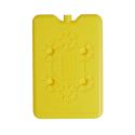 Lunch bag isotherme 2,6L avec boîte repas plastique & pain de glace jaune