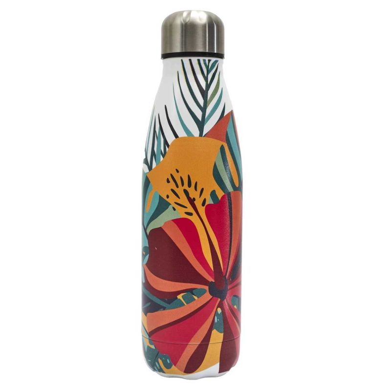 Bouteille de transport isotherme 50cl paradis exotique - ANTILLES Bouteille de transport isotherme 50cl paradis exotique - ANTILLES