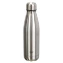 Bouteille de transport isotherme 50cl en inox gris