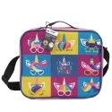 Lunch bag isotherme enfant en polyester motif licorne