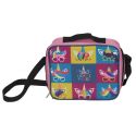 Lunch bag isotherme enfant en polyester motif licorne