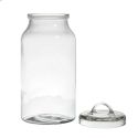 Bocal de 2,7L en verre avec couvercle (H29,5cm)