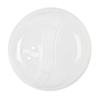 Cloche micro-ondes avec capuchon vapeur transparente