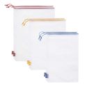 Lot de 6 sacs à vrac réutilisables 3 tailles différentes