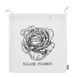 Sac de conservation à salade en coton