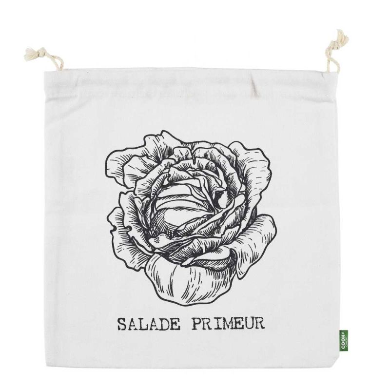 Sac de conservation à salade en coton Sac de conservation à salade en coton