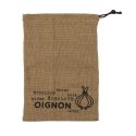 Lot de 3 sacs de conservation en toile de jute 3 tailles différentes