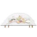 Cloche moustiquaire rétractable XL blanche
