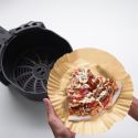 Lot de 2 packs de 25 papiers cuisson ronds diamètre 20 cm spécial friteuse à air chaud