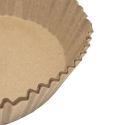 Lot de 2 packs de 25 papiers cuisson ronds diamètre 20 cm spécial friteuse à air chaud