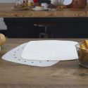 Pack de 25 feuilles de cuisson carrées jetables spécial friteuse à air chaud