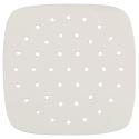 Pack de 25 feuilles de cuisson carrées jetables spécial friteuse à air chaud