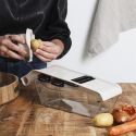 Mandoline avec réservoir 5 accessoires de découpe