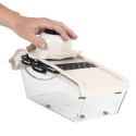 Mandoline avec réservoir 5 accessoires de découpe