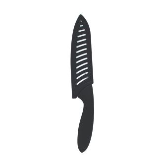 Couteau lame céramique 10 cm et manche soft avec étui